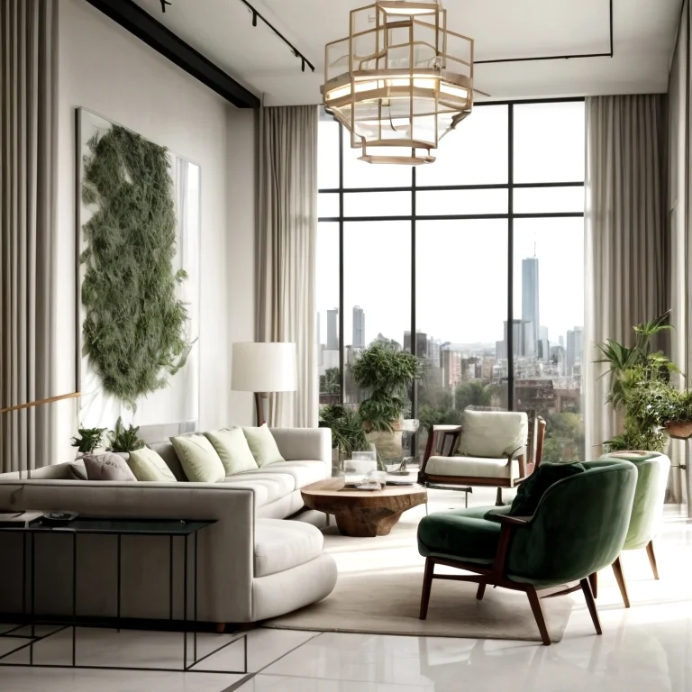 Luxuriöse Stadtwohnungen